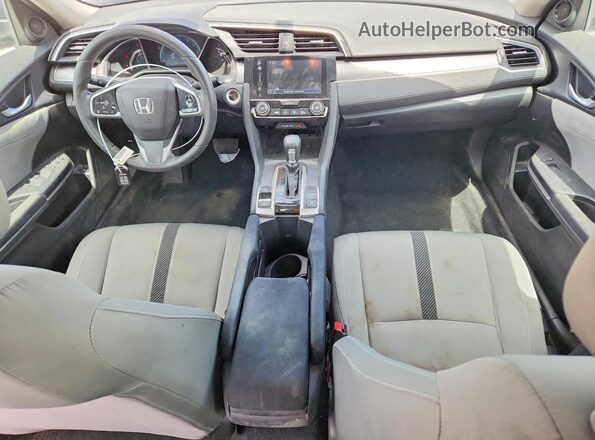 19XFC2F71HE006992 2017 HONDA CIVIC Gray Առջևի վահանակի տեսք