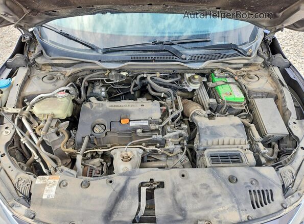 19XFC2F71HE006992 2017 HONDA CIVIC Gray Սալոնի հետևի տեսք