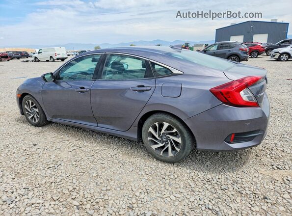 19XFC2F71HE006992 2017 HONDA CIVIC Gray Հետևի ձախ