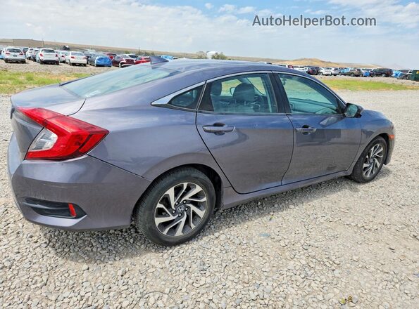 19XFC2F71HE006992 2017 HONDA CIVIC Gray Հետևի աջ