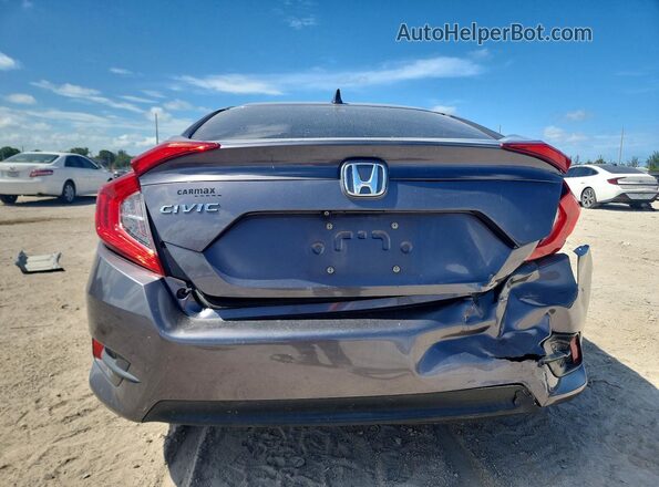 19XFC2F71HE033030 2017 HONDA CIVIC Gray Հետևի տեսք