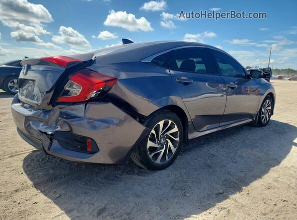 19XFC2F71HE033030 2017 HONDA CIVIC Gray Հետևի աջ