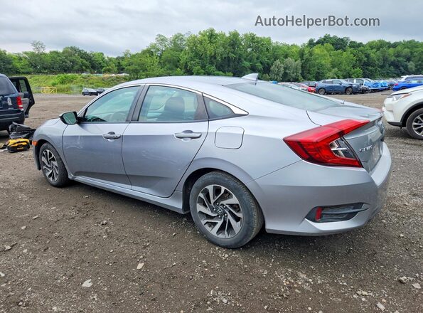 19XFC2F71HE206058 2017 HONDA CIVIC Silver Rear left