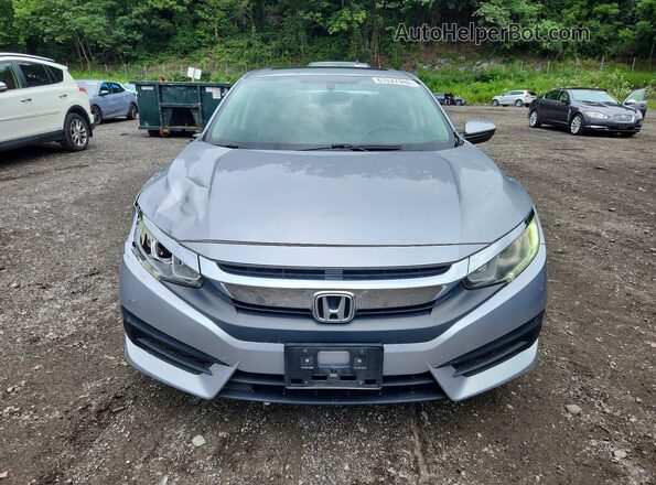 19XFC2F71HE206058 2017 HONDA CIVIC Silver Front view