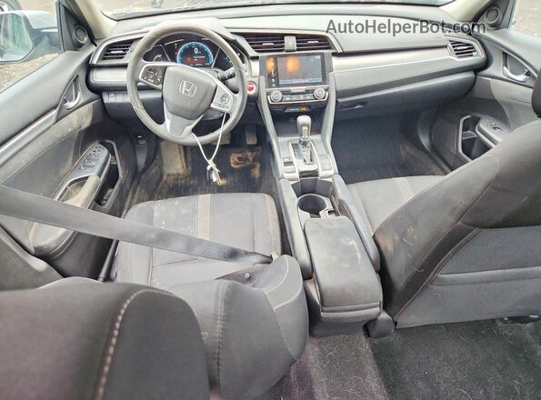 19XFC2F71HE206058 2017 HONDA CIVIC Silver Dashboard view