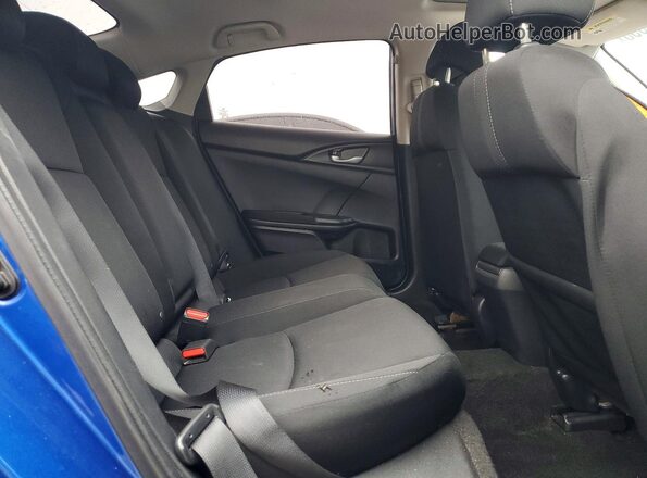 19XFC2F71JE030733 2018 HONDA CIVIC Blue Vista de los asientos traseros