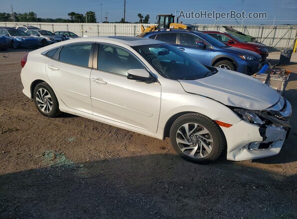 19XFC2F71JE037939 2018 HONDA CIVIC White Przód prawy