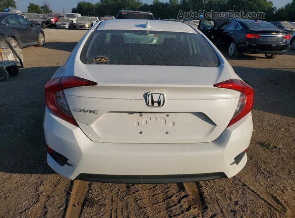 19XFC2F71JE037939 2018 HONDA CIVIC White Widok z tyłu