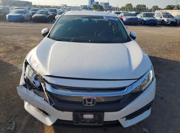 19XFC2F71JE037939 2018 HONDA CIVIC White Widok z przodu