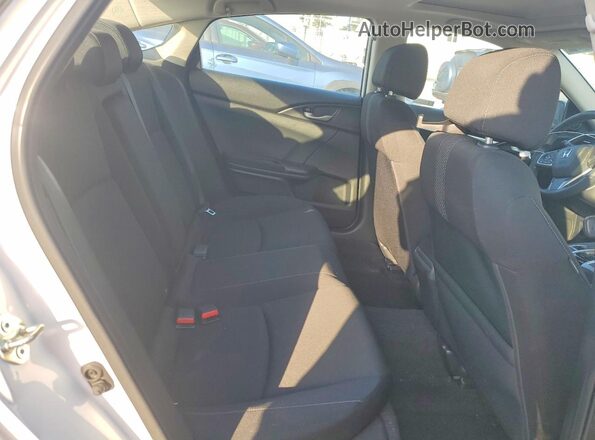 19XFC2F71JE037939 2018 HONDA CIVIC White Widok tylnych siedzeń