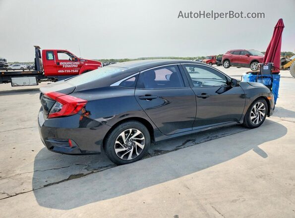 19XFC2F72GE010760 2016 HONDA CIVIC Black Tył prawy