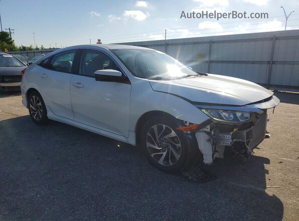 19XFC2F72GE028756 2016 HONDA CIVIC White Delantero derecho