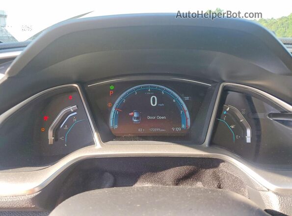 19XFC2F72GE028756 2016 HONDA CIVIC White Vista del cuadro de instrumentos