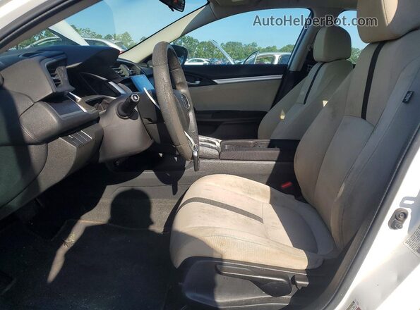 19XFC2F72GE028756 2016 HONDA CIVIC White Vista interior delantera