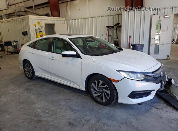19XFC2F72GE200106 2016 HONDA CIVIC Белый Передняя правая четверть