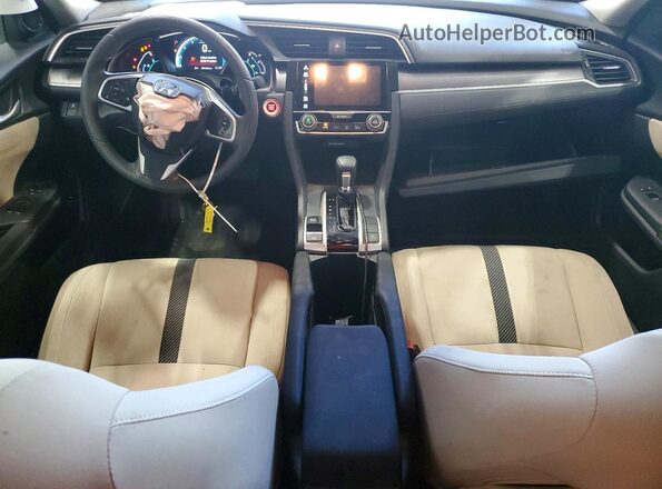 19XFC2F72GE200106 2016 HONDA CIVIC Белый Вид панели приборов