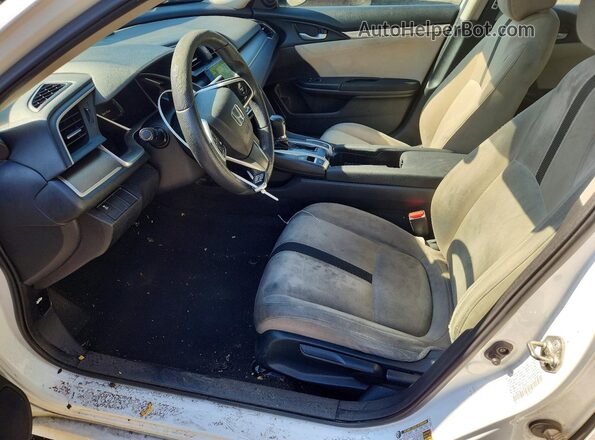 19XFC2F72GE226737 2016 HONDA CIVIC Белый Вид салона спереди