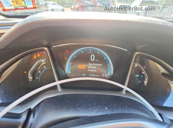 19XFC2F72GE226737 2016 HONDA CIVIC Белый Вид щитка приборов