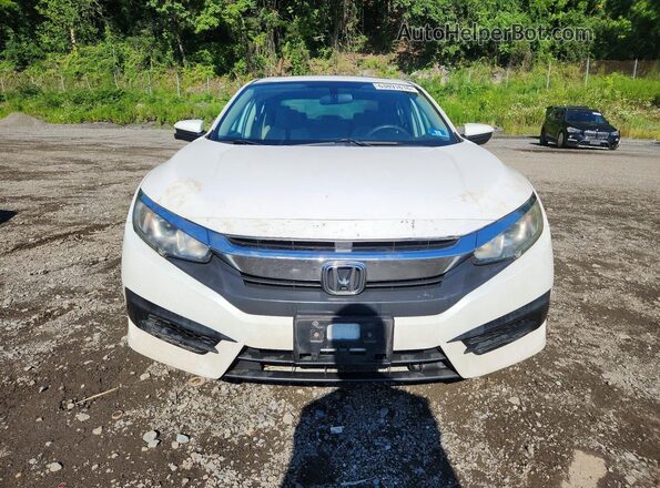 19XFC2F72GE226737 2016 HONDA CIVIC Белый Вид спереди