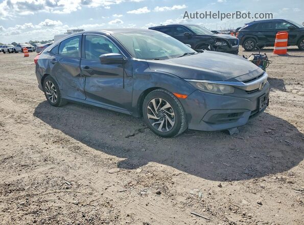 19XFC2F72HE028094 2017 HONDA CIVIC Blue წინა მარჯვენა