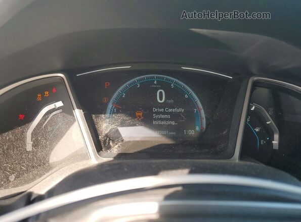 19XFC2F72HE028094 2017 HONDA CIVIC Blue ხელსაწყოთა პანელის ხედი