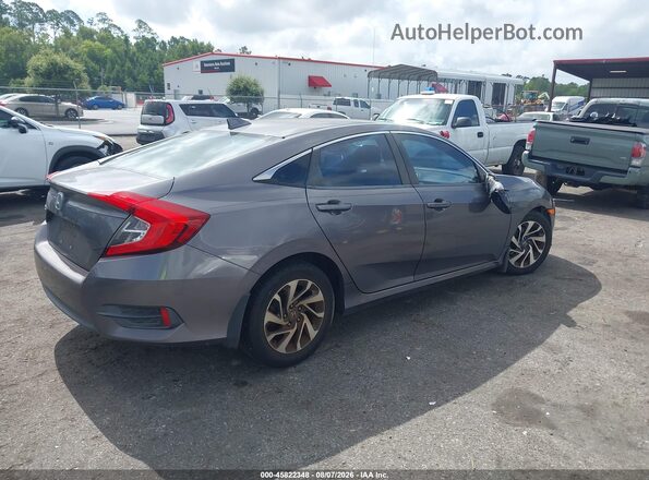 19XFC2F72HE033019 2017 HONDA CIVIC Gray Задня права чверть