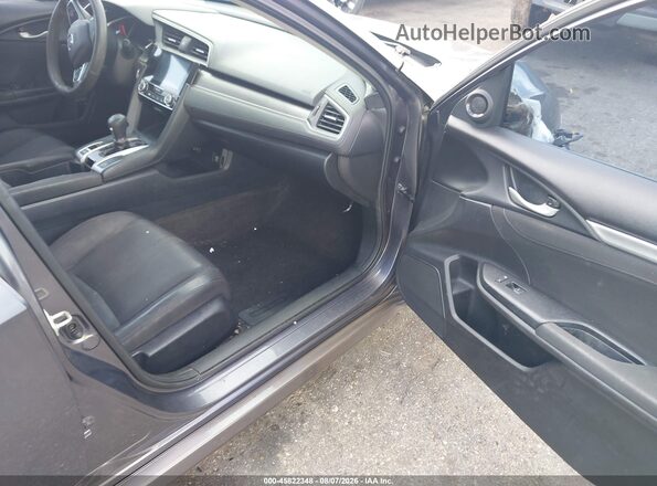 19XFC2F72HE033019 2017 HONDA CIVIC Gray Вид салону спереду