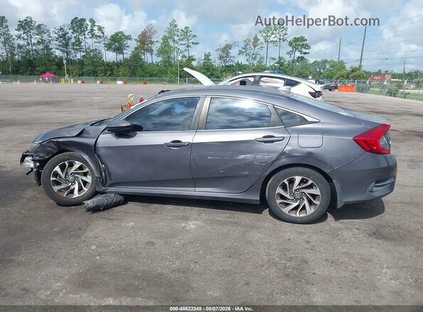 19XFC2F72HE033019 2017 HONDA CIVIC Gray Панорамний вид салону 360°