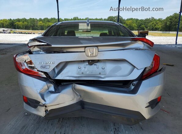 19XFC2F72HE060544 2017 HONDA CIVIC Silver Rear view