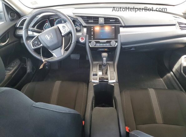 19XFC2F72HE060544 2017 HONDA CIVIC Silver Dashboard view