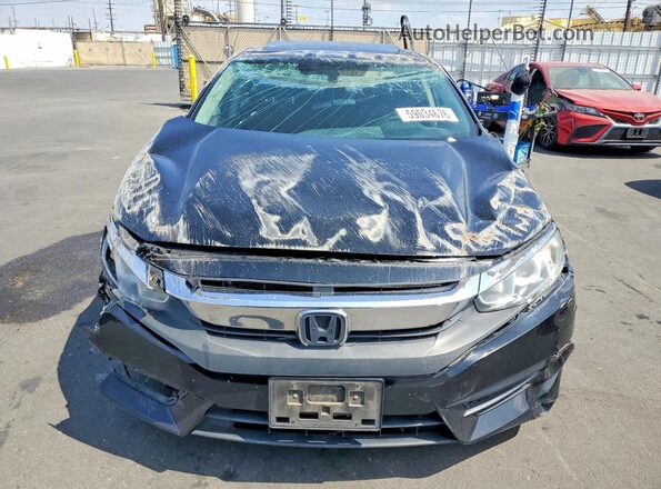 19XFC2F72HE210295 2017 HONDA CIVIC Black Front view