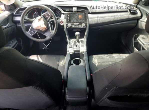 19XFC2F72HE210295 2017 HONDA CIVIC Black Dashboard view