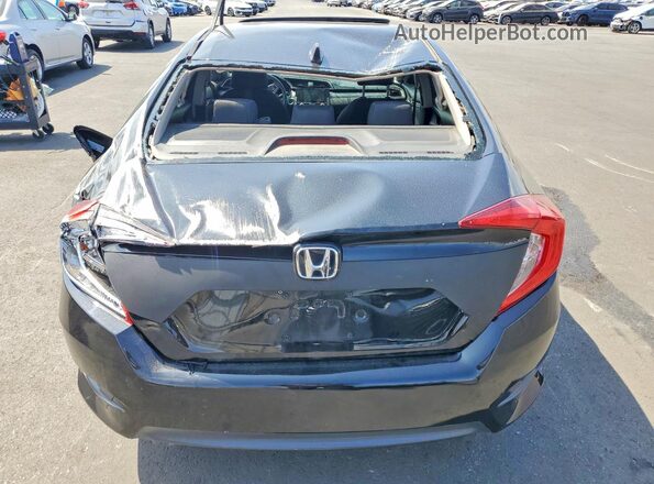19XFC2F72HE210295 2017 HONDA CIVIC Black Rear view