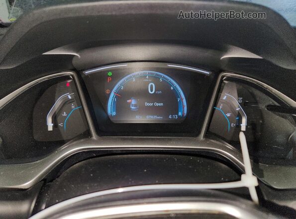 19XFC2F72HE219711 2017 HONDA CIVIC Gray Հետևի նստատեղերի տեսք