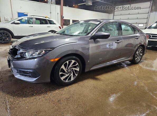 19XFC2F72HE219711 2017 HONDA CIVIC Gray Հետևի ձախ