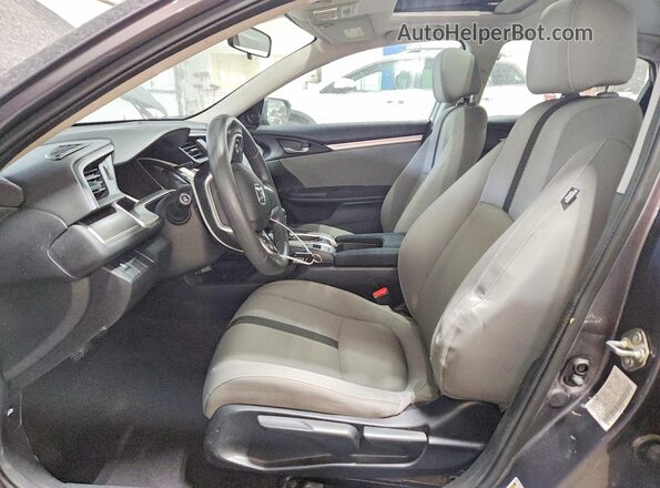 19XFC2F72HE219711 2017 HONDA CIVIC Gray Առջևի վահանակի տեսք