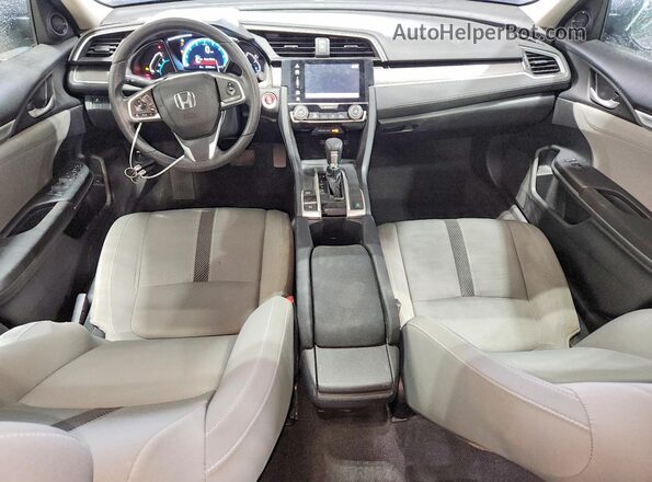19XFC2F72HE219711 2017 HONDA CIVIC Gray Սարքավորումների վահանակի տեսք