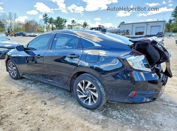 19XFC2F72HE227324 2017 HONDA CIVIC Black Հետևի ձախ