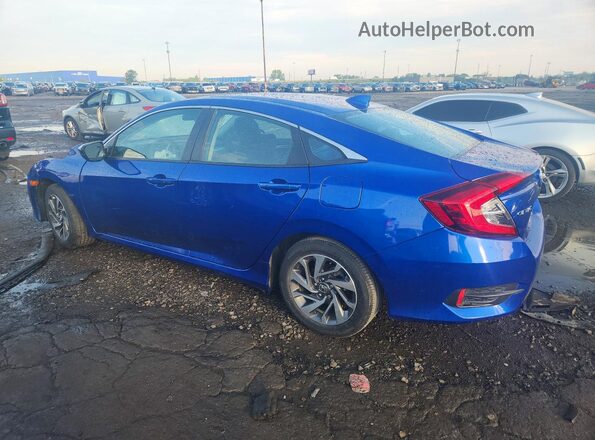 19XFC2F72JE026576 2018 HONDA CIVIC Blue Trasero izquierdo