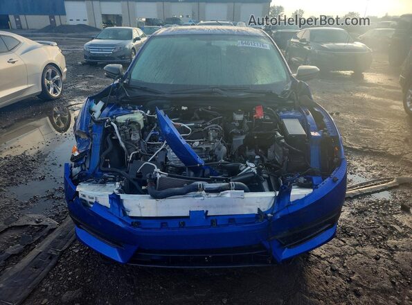19XFC2F72JE026576 2018 HONDA CIVIC Blue Vista frontal