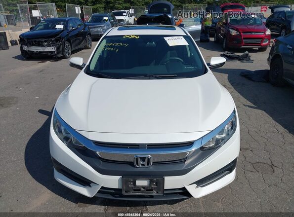 19XFC2F72JE206513 2018 HONDA CIVIC Белый Вид спереди