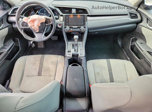 19XFC2F73GE049213 2016 HONDA CIVIC Blue Widok deski rozdzielczej