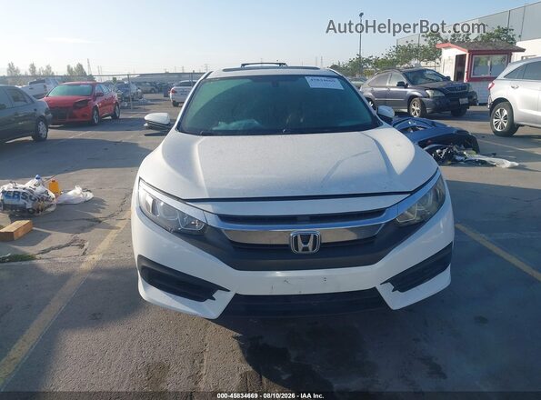 19XFC2F73GE215391 2016 HONDA CIVIC White ხელსაწყოთა პანელის ხედი