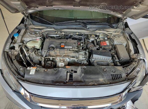 19XFC2F73GE244289 2016 HONDA CIVIC Серебряный Вид задней части салона