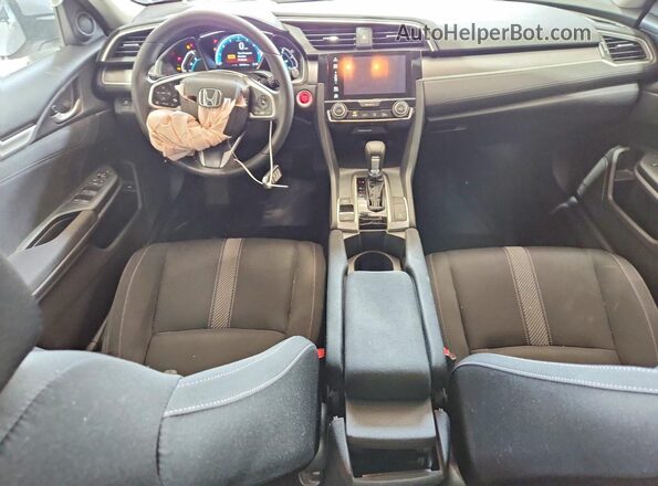 19XFC2F73GE244289 2016 HONDA CIVIC Серебряный Вид панели приборов
