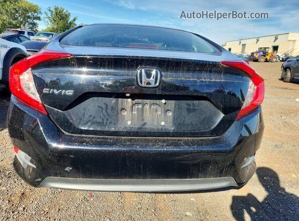 19XFC2F73GE245331 2016 HONDA CIVIC Black წინა სალონის ხედი