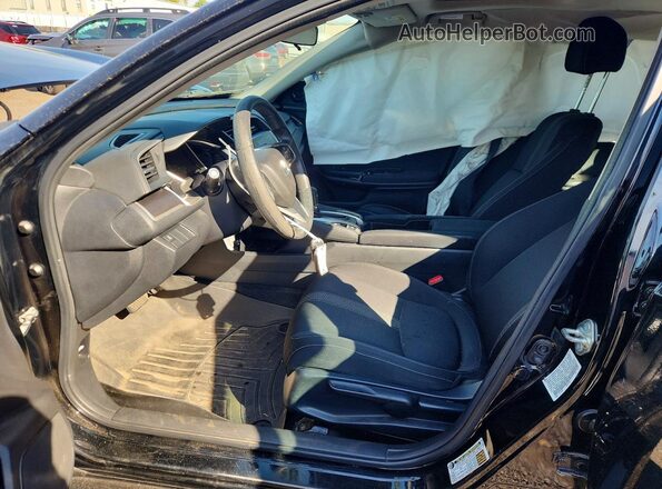 19XFC2F73GE245331 2016 HONDA CIVIC Black წინა პანელის ხედი