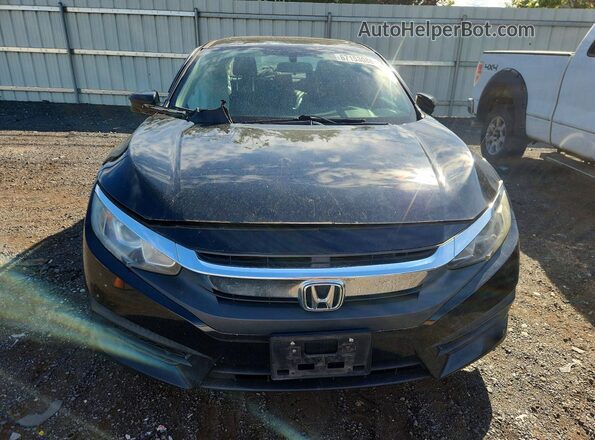 19XFC2F73GE245331 2016 HONDA CIVIC Black უკანა ხედი