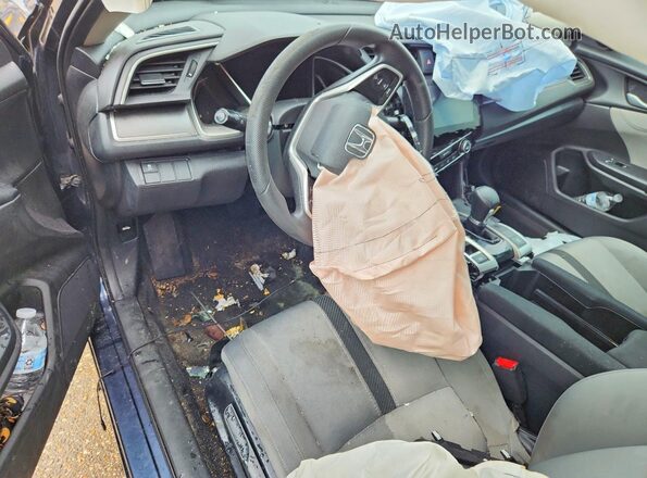 19XFC2F73HE006220 2017 HONDA CIVIC Blue Dashboard view