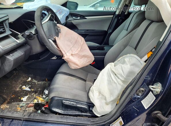 19XFC2F73HE006220 2017 HONDA CIVIC Blue Front interior view